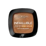 Συμπαγής Σκόνη Bronzers L'Oreal Make Up Infaillible 400-tan doré 24 ώρες (9 g)