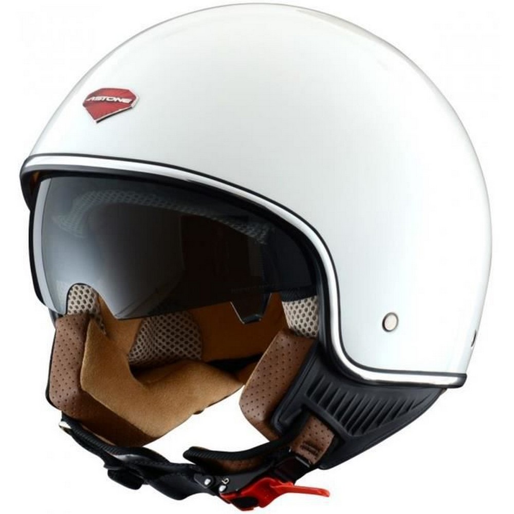 Κράνος Astone Helmets MiniJet Retro Λευκό