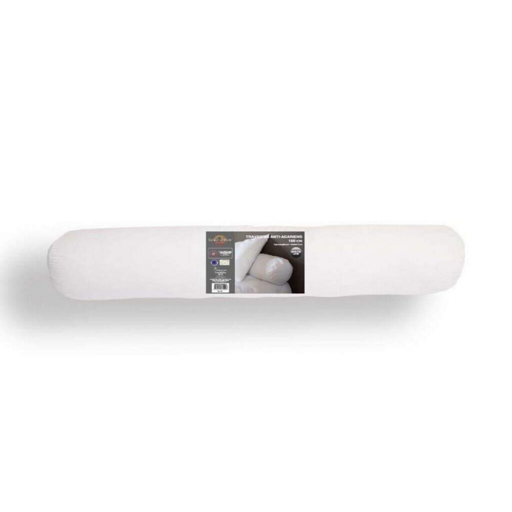 μαξιλάρι Soleil D Ocre Luxe Λευκό Κυλινδρικό Ακάρεα κατά της σκόνης (30 x 160 cm)
