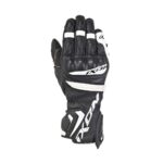 Motorbike gloves Ixon RS Tempo Air Μαύρο/Λευκό (XL)
