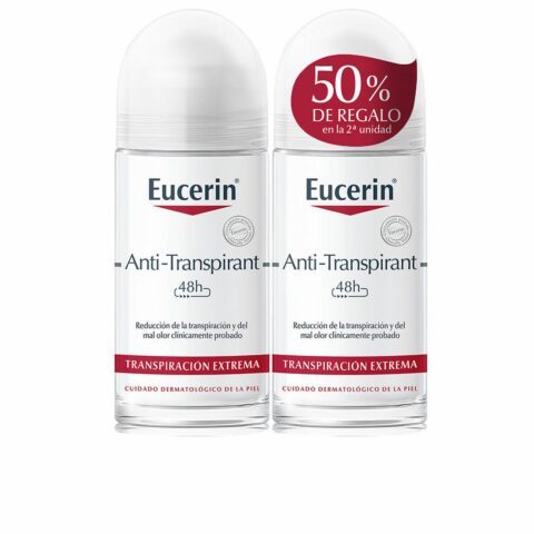 Αποσμητικό Roll-On Eucerin Transpirant Desodorante On Lote Αντιιδρωτικό x2 50 ml