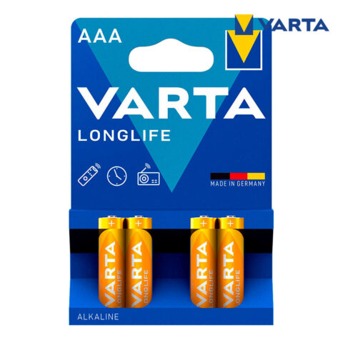 Αλκαλικές Μπαταρίες Varta LongLife AAA (LR03) (4 Τεμάχια)