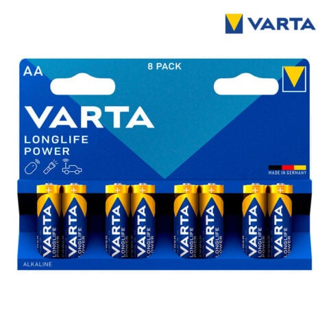 Μπαταρίες Varta Long Life Power AA (LR06) (8 Τεμάχια)