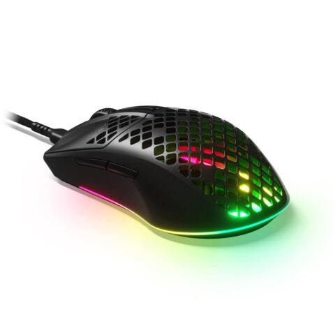 Ποντίκι SteelSeries Aerox 3 Μαύρο Ασύρματο Gaming Φώτα LED