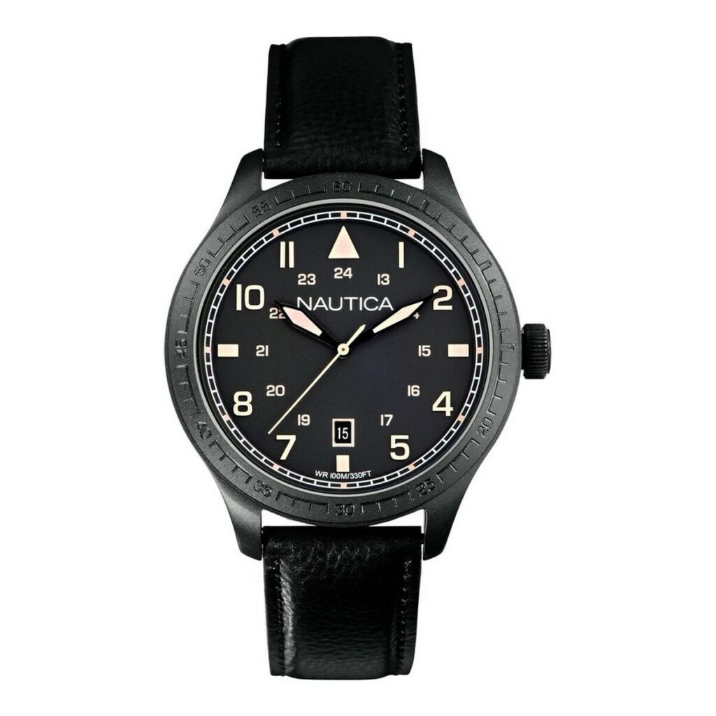 Ανδρικά Ρολόγια Nautica A11107G (Ø 44 mm)