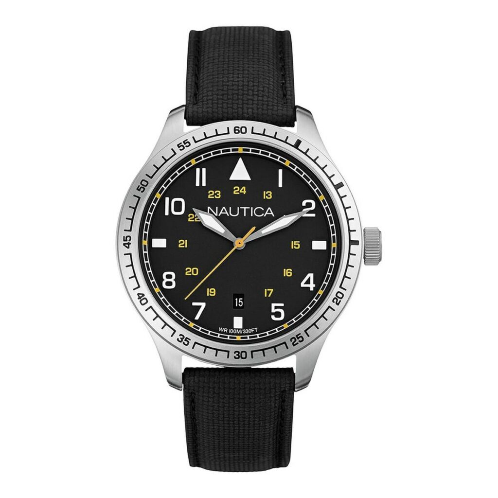 Ανδρικά Ρολόγια Nautica A10097G (Ø 44 mm)