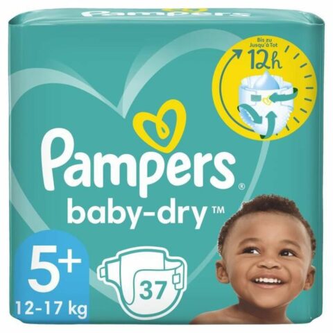 Πάνες Pampers Baby-Dry Μέγεθος 5 (37 uds)