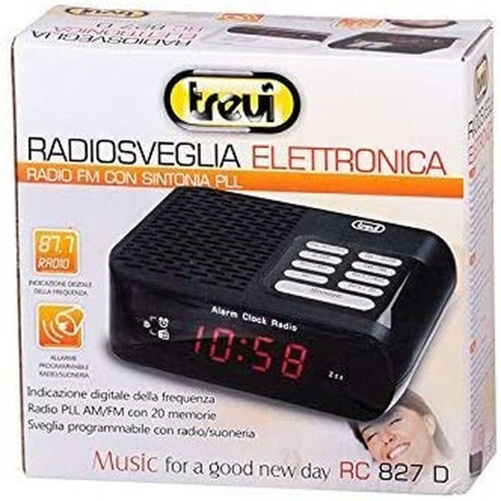 Ρολόι-Ραδιόφωνο Trevi RC827DWH