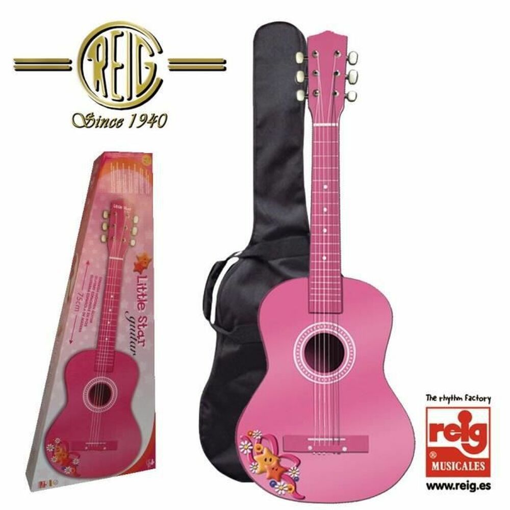 Παιδική Kιθάρα Reig Ροζ Ξύλο