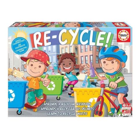 Εκπαιδευτικό παιχνίδι Educa Re-cycle ES-EN-FR