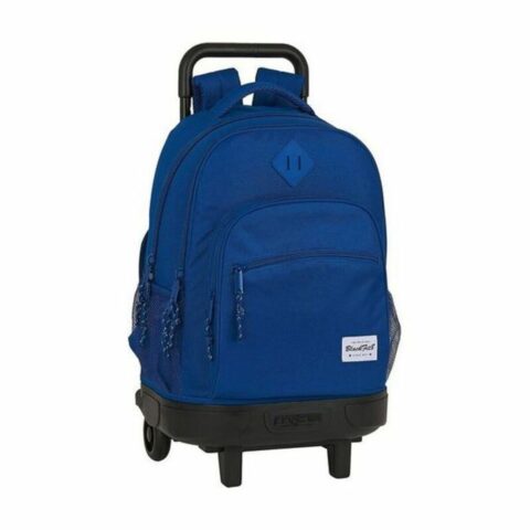 Σχολική Τσάντα με Ρόδες Compact BlackFit8 Oxford Σκούρο μπλε 33 X 45 X 22 cm