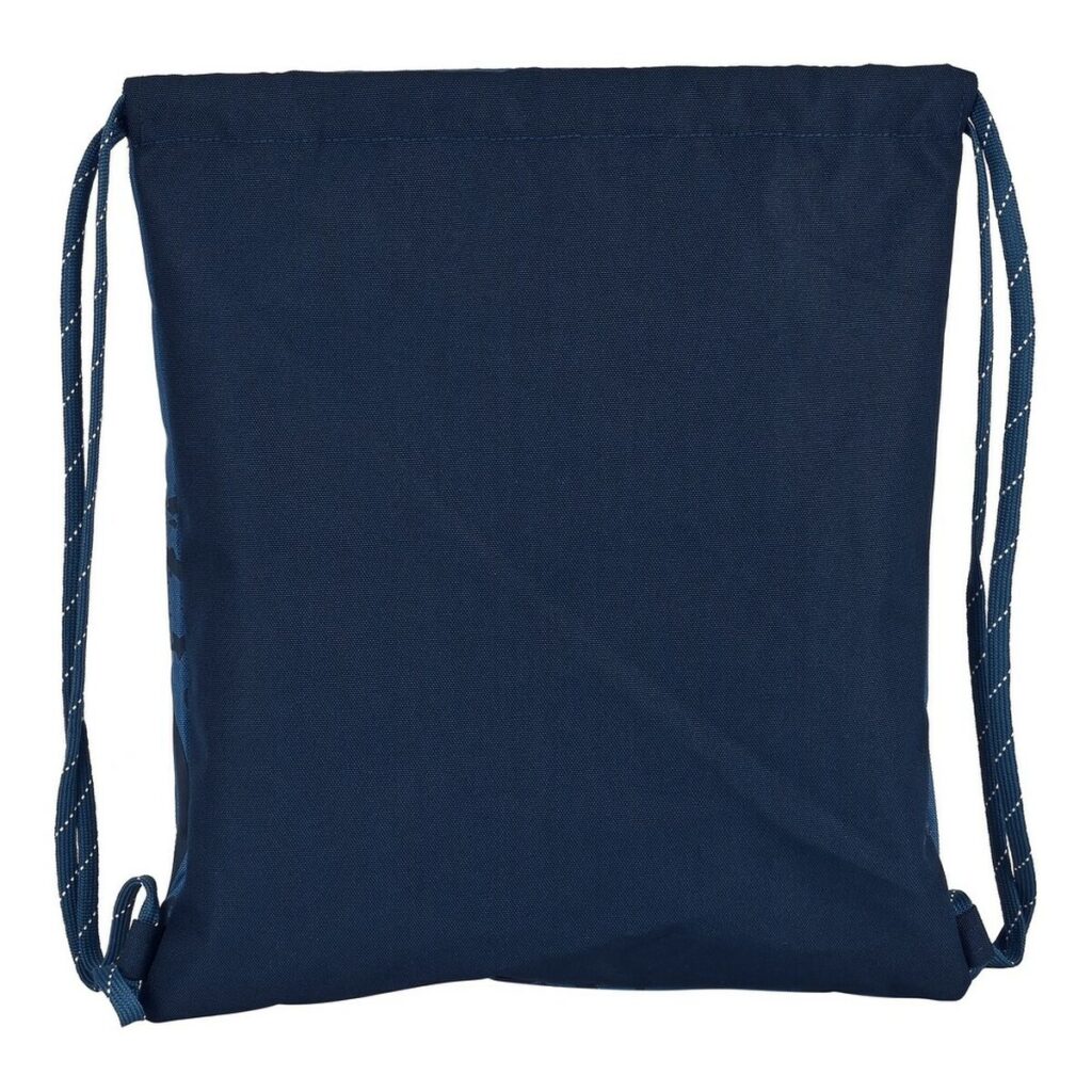 Σχολική Τσάντα με Σχοινιά BlackFit8 Stamp Μπλε (35 x 40 x 1 cm)