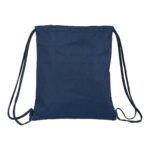 Σχολική Τσάντα με Σχοινιά Harry Potter Magical Καφέ Ναυτικό Μπλε (35 x 40 x 1 cm)