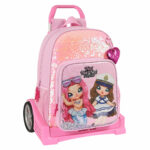 Σχολική Τσάντα με Ρόδες Na!Na!Na! Surprise Sparkles Ροζ (33 x 42 x 14 cm)