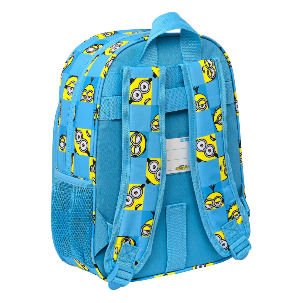 Σχολική Τσάντα Minions Minionstatic Μπλε (26 x 34 x 11 cm)