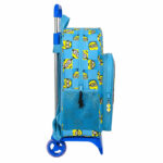 Σχολική Τσάντα με Ρόδες Minions Minionstatic Μπλε (33 x 42 x 14 cm)