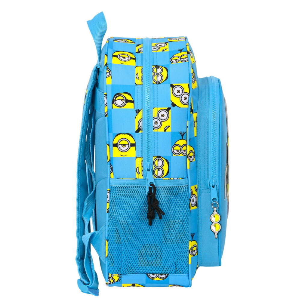 Σχολική Τσάντα Minions Minionstatic Μπλε (32 x 38 x 12 cm)