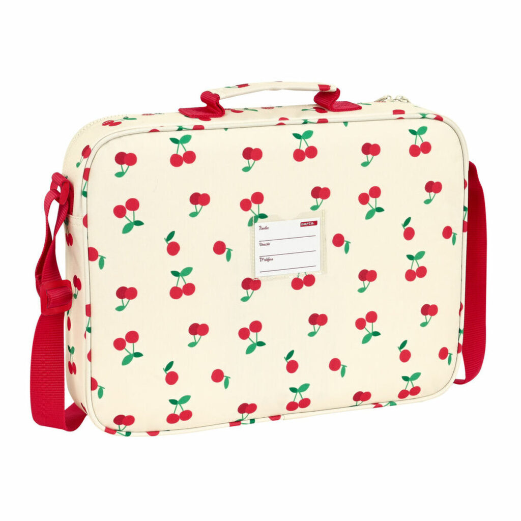 Σχολική Τσάντα Safta Cherry Μπεζ (38 x 28 x 6 cm)