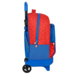 Σχολική Τσάντα με Ρόδες Super Mario Κόκκινο Μπλε (33 x 45 x 22 cm)