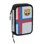 Σακίδιο Πλάτης για τα Μολύβια F.C. Barcelona Γκρι (13.5 x 20.5 x 4.5 cm) (34 Τεμάχια)