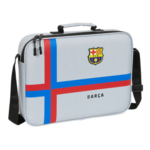 Σχολική Τσάντα F.C. Barcelona Γκρι (38 x 28 x 6 cm)