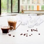 Σετ Κούπες Καφέ Quid Διαφανές Χάλυβας Γυαλί (11 cl) (3 Μονάδες)
