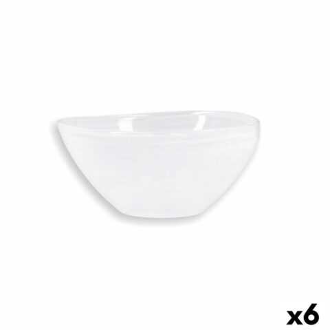 Σαλατιέρα Quid Boreal Ø 14 cm Λευκό Γυαλί (x6) (Pack 6x)