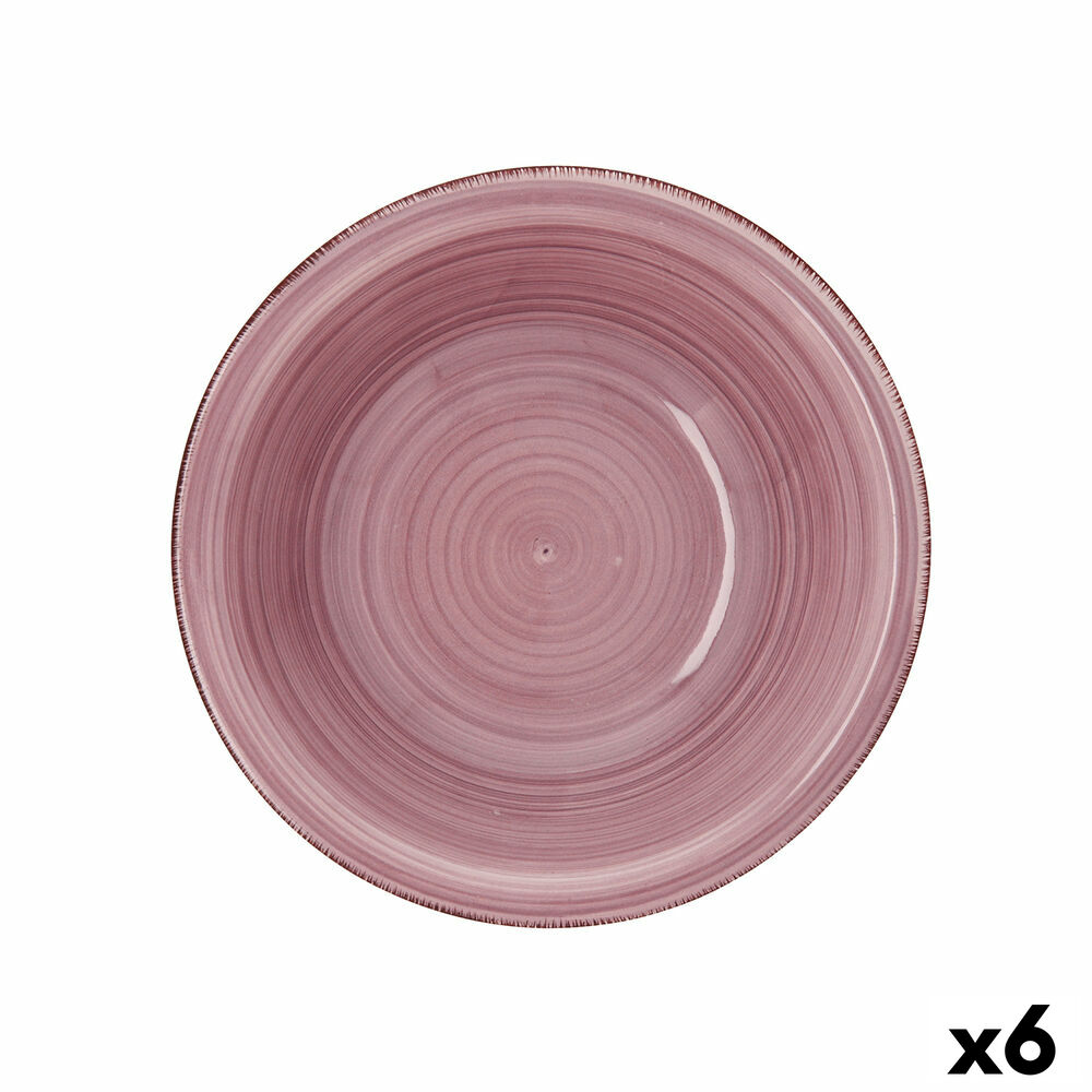 Σαλατιέρα Quid Vita Peoni Κεραμικά Ροζ (x6) (Pack 6x)