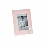 Κορνίζα DKD Home Decor S3021816 Κρυστάλλινο Ροζ Παιδικά Μονόκερος Ξύλο MDF (17 x 1