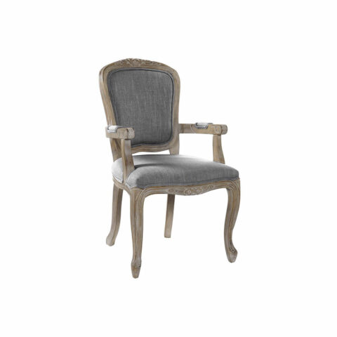 Καρέκλα DKD Home Decor 57 x 57 x 94 cm Σκούρο γκρίζο