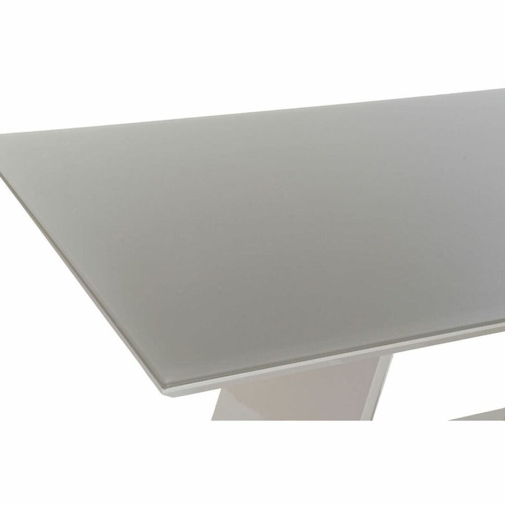 Τραπεζαρία DKD Home Decor Κρυστάλλινο Γκρι Ξύλο MDF (160 x 90 x 75 cm)