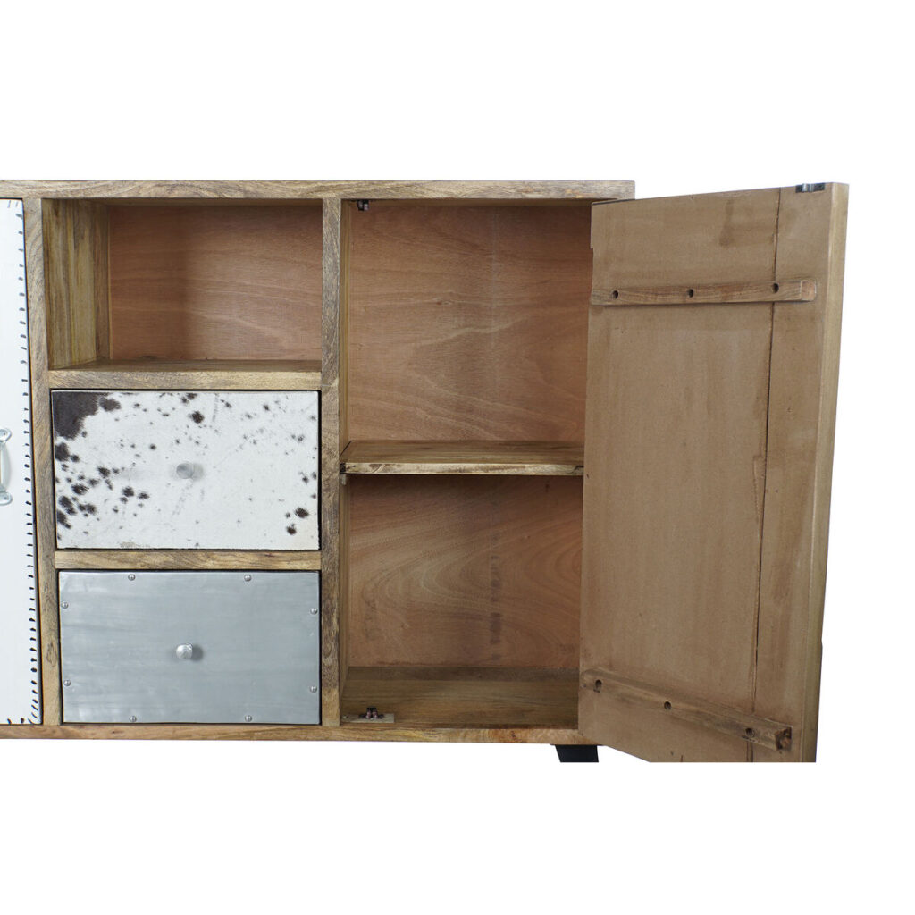Σκευοθήκη DKD Home Decor Μέταλλο Ξύλο από Μάνγκο (140 x 40 x 111 cm)
