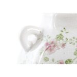Βάζο DKD Home Decor Λευκό Πράσινο Μπορντό Πήλινα 21 x 20 x 16 cm