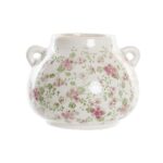 Βάζο DKD Home Decor Λευκό Πράσινο Μπορντό Πήλινα 21 x 20 x 16 cm
