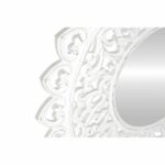 Τοίχο καθρέφτη DKD Home Decor Κρυστάλλινο Λευκό Mandala Ξύλο MDF Μαρινάτος (90 x 2