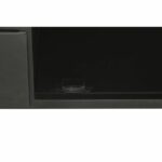 Σκευοθήκη DKD Home Decor Φυσικό Μαύρο Χρυσό Μέταλλο Ξύλο από Μάνγκο (145 x 40 x 85 cm)