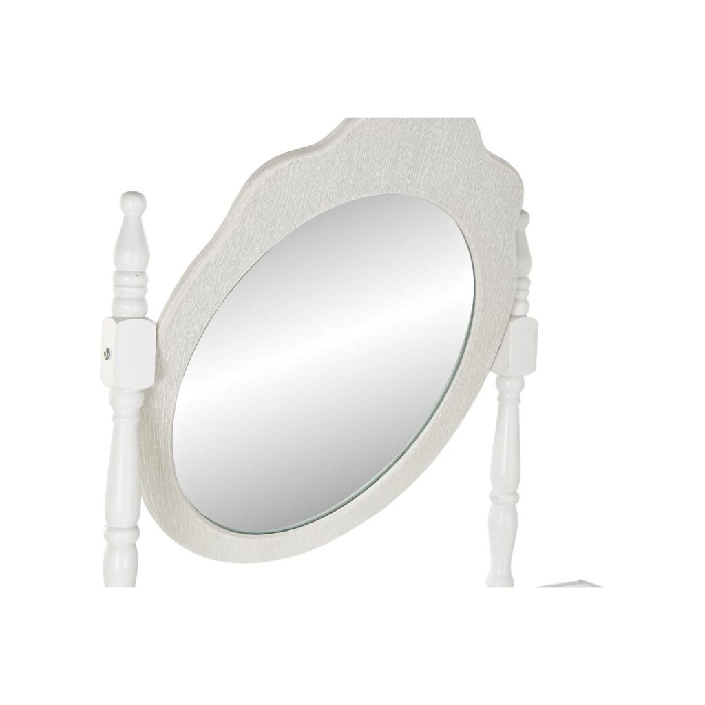 Ντουλάπα DKD Home Decor Καθρέφτης Λευκό ABS Ξύλο MDF (75 x 40 x 142 cm)
