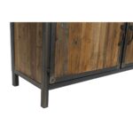 Eκθεσιακό σταντ DKD Home Decor Μέταλλο Ανακυκλωμένο ξύλο (127 x 36 x 202 cm)
