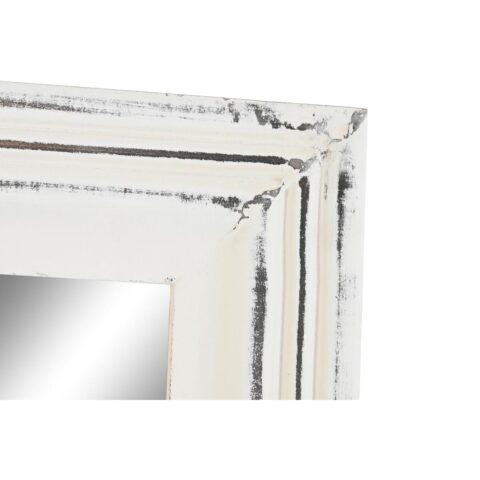 Τοίχο καθρέφτη DKD Home Decor Λευκό Ξύλο Κρυστάλλινο Ξύλο MDF Μαρινάτος Scandi 160 x 2