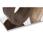 Βοηθητικό Τραπέζι DKD Home Decor Φυσικό Ξύλο MDF Χάλυβας (120 x 40 x 76 cm)