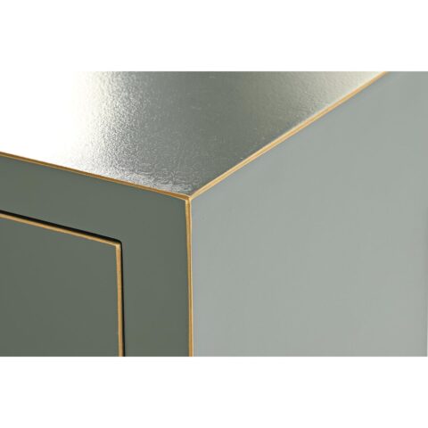 Κονσόλα DKD Home Decor Λευκό Πράσινο Χρυσό Μέταλλο Έλατο Ξύλο MDF 63 x 28 x 83 cm