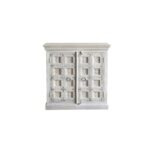 Συρταριέρα DKD Home Decor Φθαρμένο Λευκό Ξύλο από Μάνγκο (100 x 40 x 99 cm)
