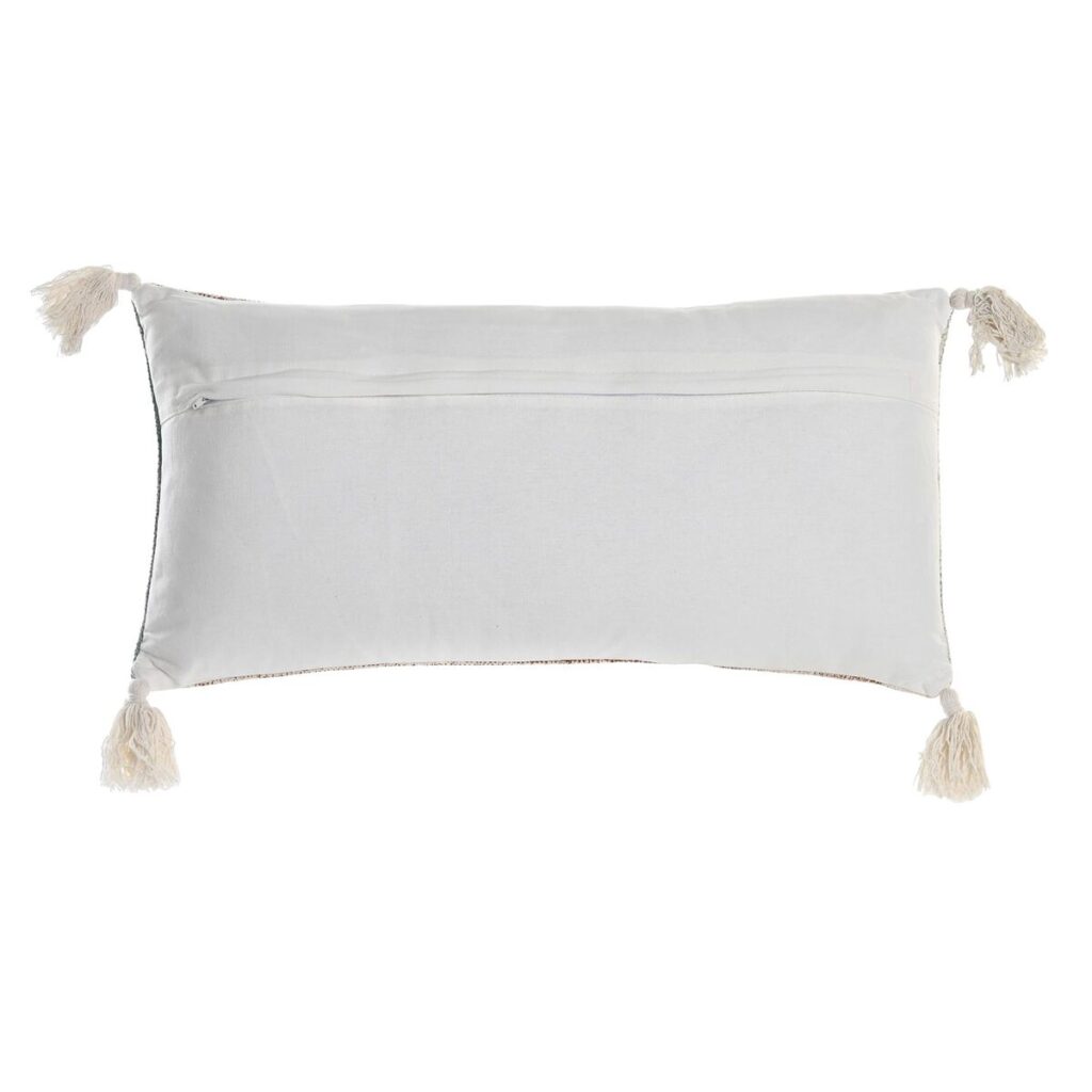 Μαξιλάρι DKD Home Decor Μπεζ Μπλε πολυεστέρας βαμβάκι Άραβας Κρόσσια (60 x 10 x 30 cm)