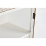 Ντουλάπι DKD Home Decor Λευκό Φυσικό Κρυστάλλινο Έλατο 86 x 40 x 180 cm 80 x 42 x 180 cm