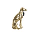 Επιτραπέζιο Φωτιστικό DKD Home Decor Σκύλος Χρυσό Ρητίνη 25 W (25