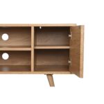 Τηλεόραση DKD Home Decor Φυσικό Μέταλλο Ξύλο MDF 120 x 40 x 57 cm