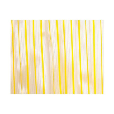 Κουρτίνες EDM 75954 Κίτρινο (90 x 210 cm)