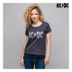 Γυναικεία Μπλούζα με Κοντό Μανίκι ACDC