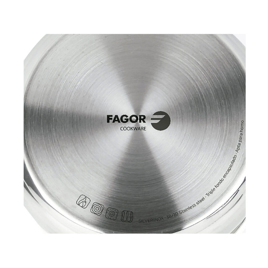 Κατσαρόλα FAGOR Ανοξείδωτο ατσάλι 18/10 Chrome (Ø 24 cm)