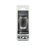 Κουμπί Αλλαγής Ταχυτήτων BC Corona POM30166 Δέρμα Με τη Σκανδάλη Γκρι (27 mm)